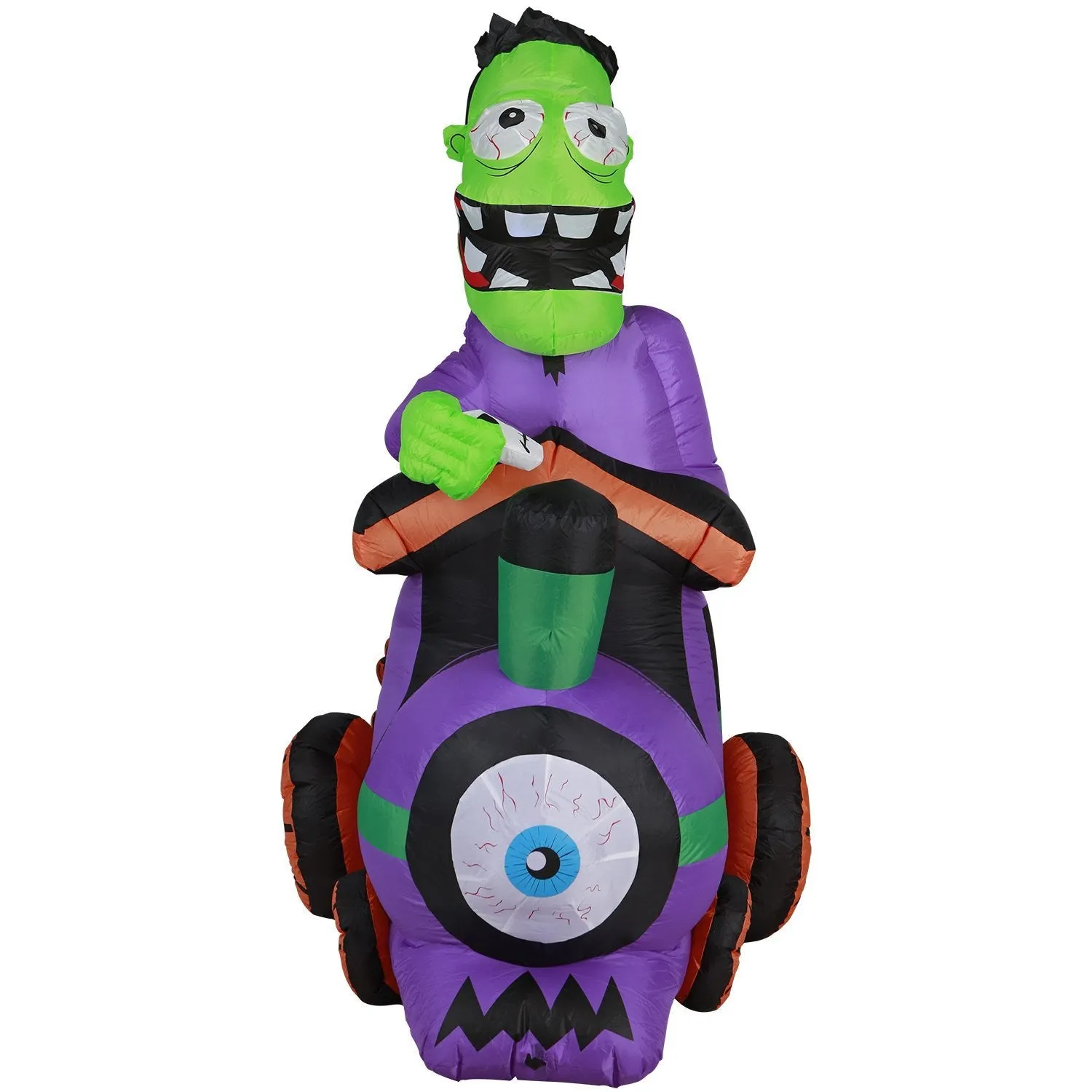 10 ft Long Runaway Graveyard Train Halloween Inflatable