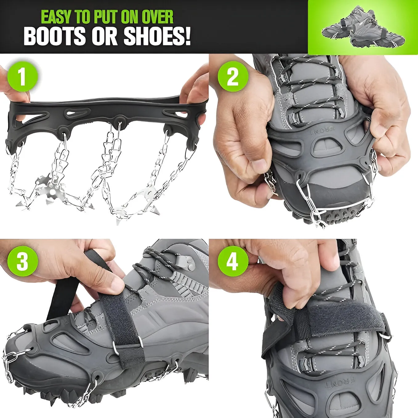 10 Teeth Snow Crampons