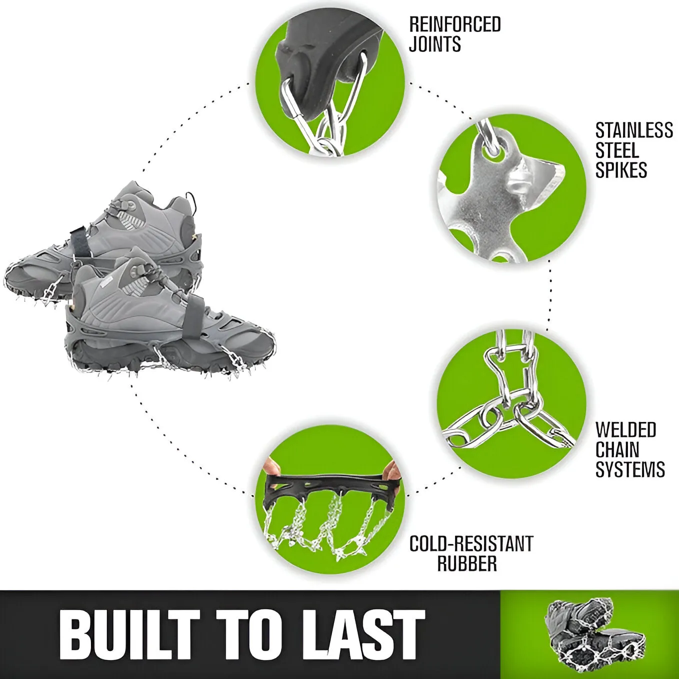 10 Teeth Snow Crampons