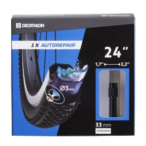 24x1.7-2.2 Self-sealing Bike Inner Tube - Schrader