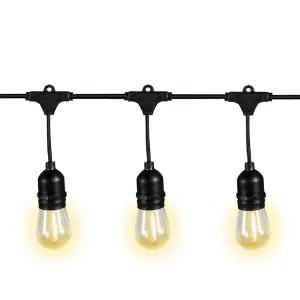 40M Festoon String Lights Xmas Wedding Party Waterproof Garden Outdoor