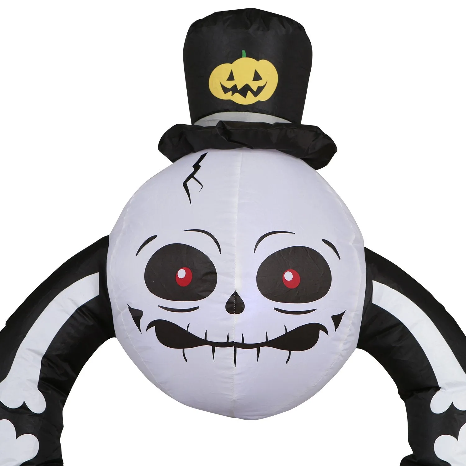 5 ft Spooky Headless Skeleton Halloween Inflatable