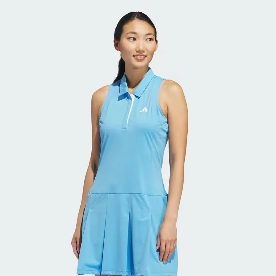 Adidas Ultimate365 Tour Pleated Dress - Blue