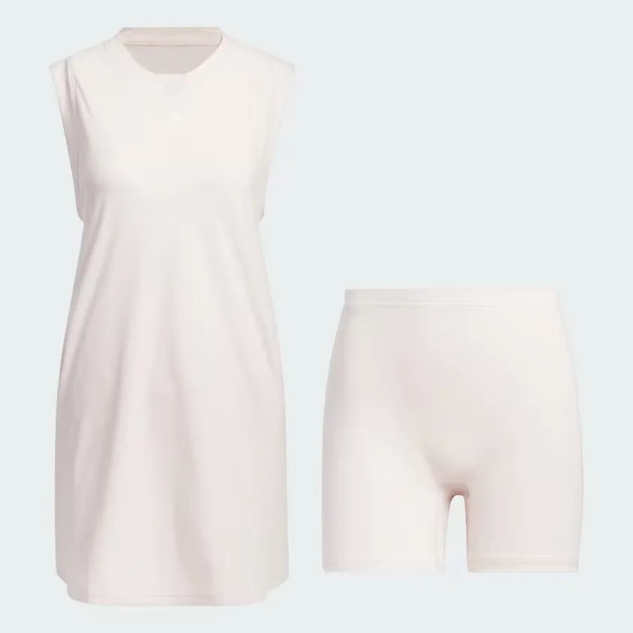Adidas Ultimate365 TWISTKNIT Dress - Pink