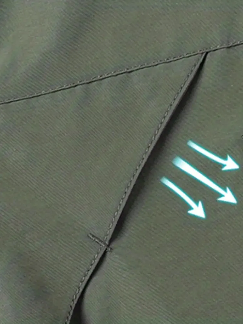 AeroShield™ | Men's Waterproof Windproof Outdoor Jacket | Lightweight, Breathable Fabric & Adjustable Hood
