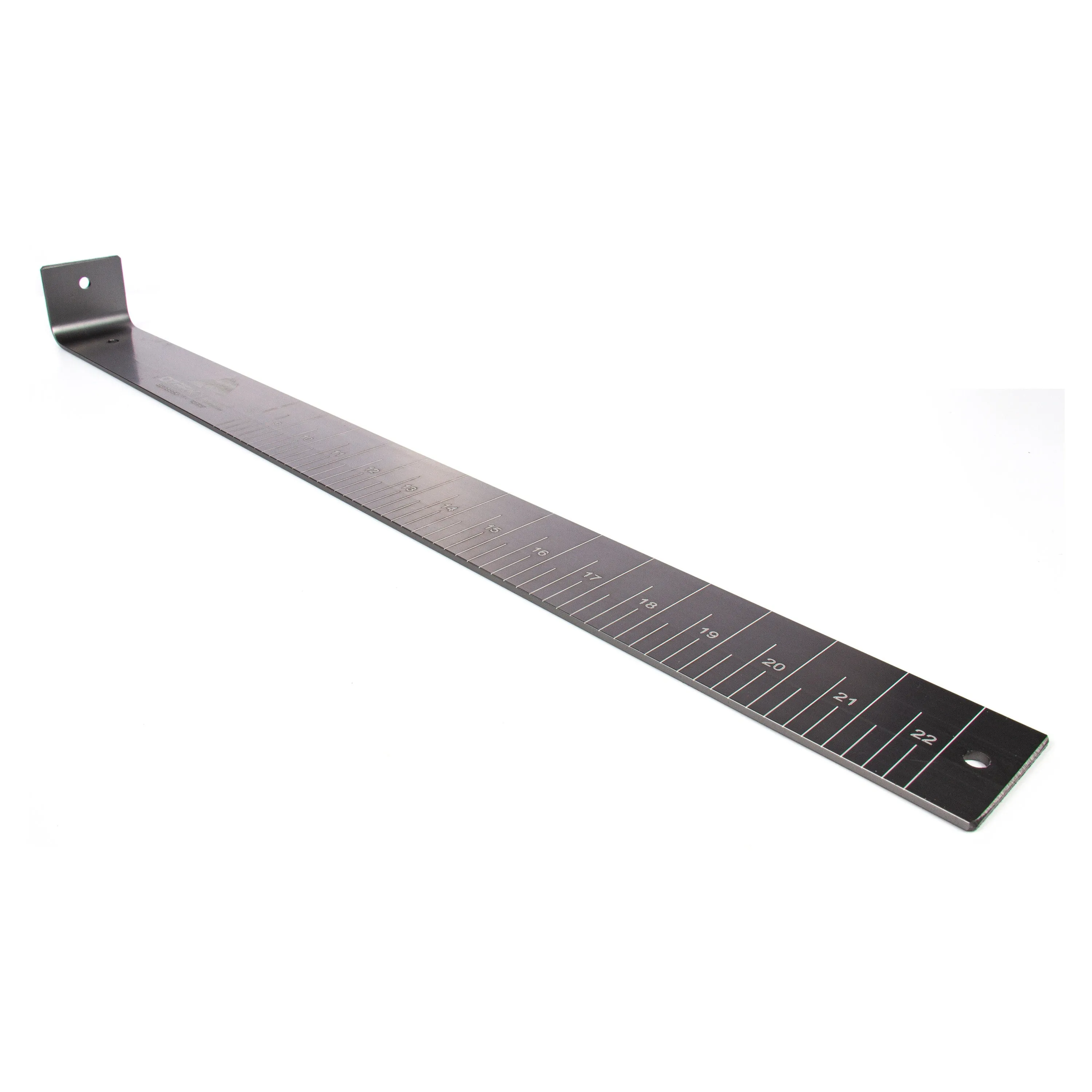 Aluminum Fish Measuring Board Durable Corrosion-Resistant Finish 22 Inch NEW