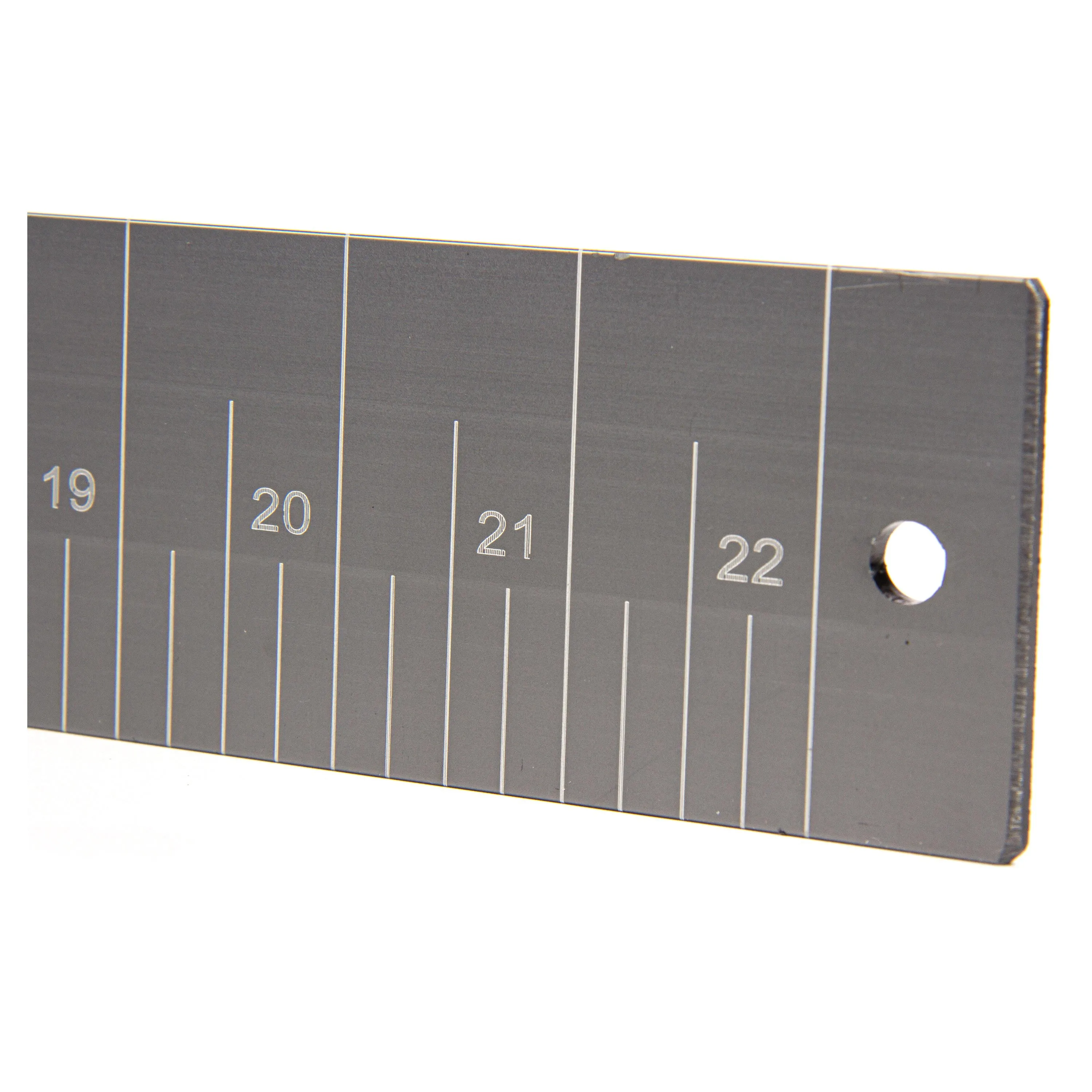 Aluminum Fish Measuring Board Durable Corrosion-Resistant Finish 22 Inch NEW