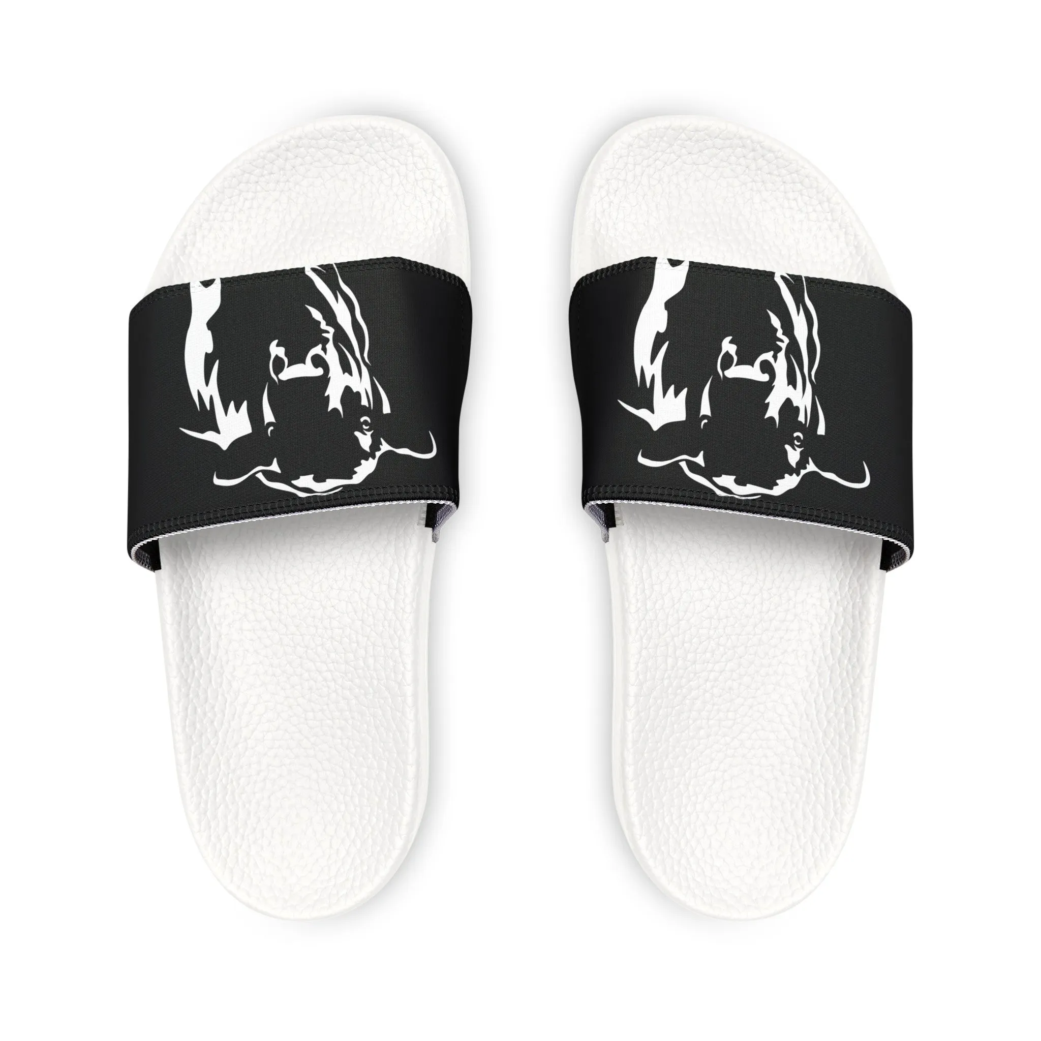 Angus Sandal, Angus Slides, Women's PU Slide Sandals, Est Beef, Support Beef