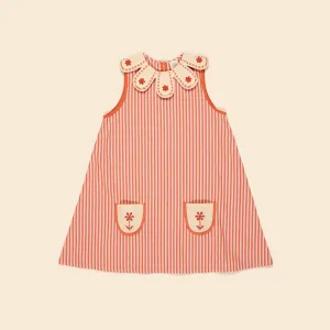 Apolina Flora Dress || Mayols Stripe