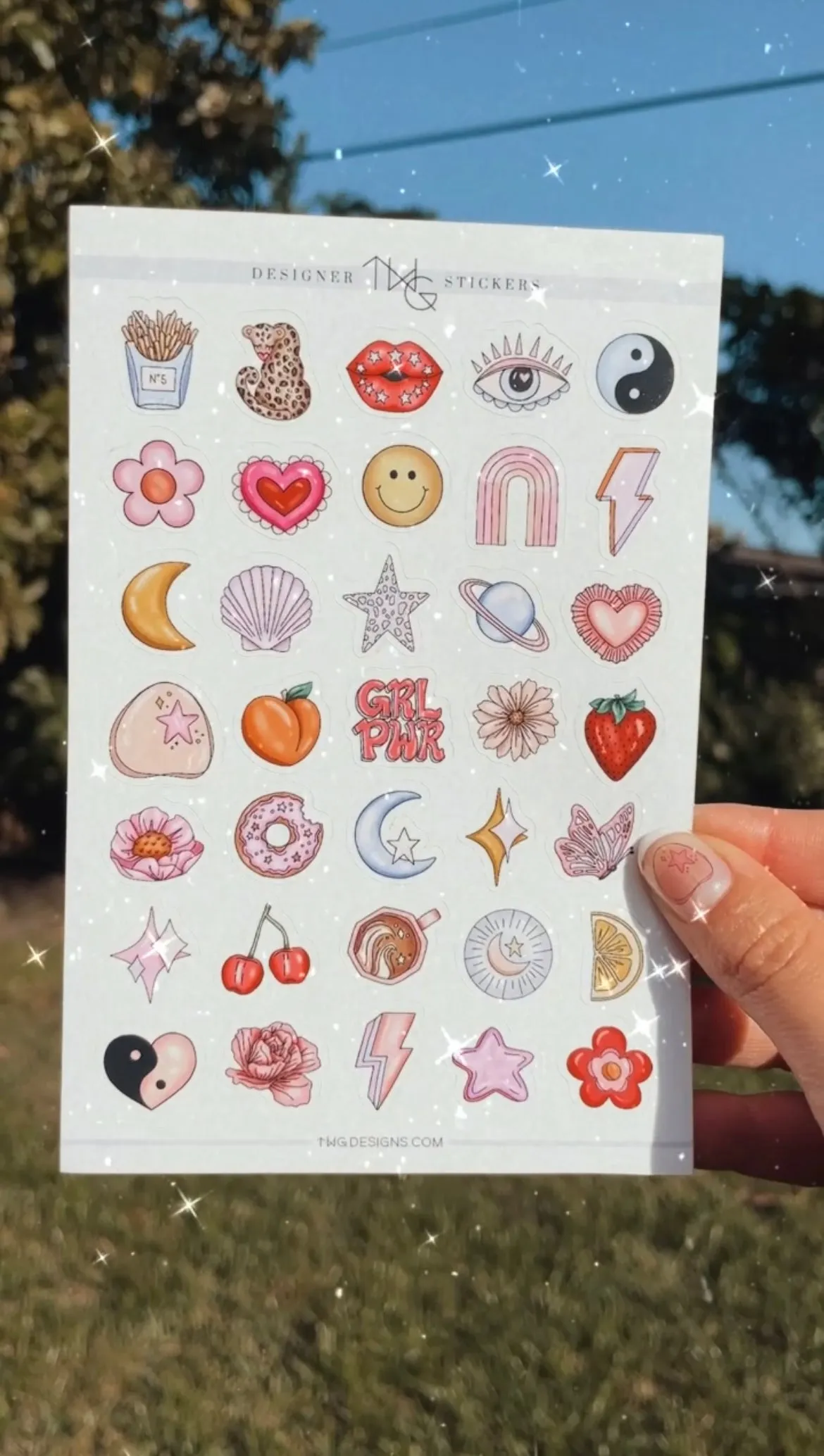 AS IF - Sticker Sheet
