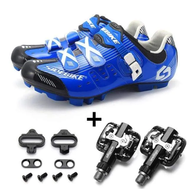 Athletic Professional Self-Locking Cycling Shoe