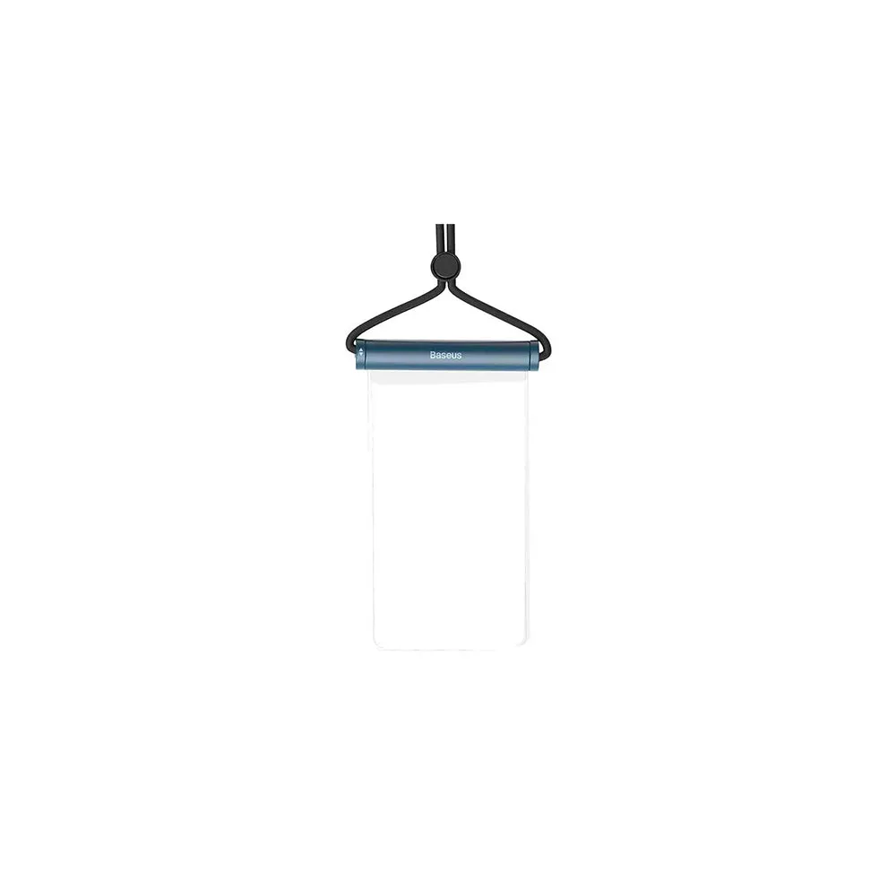 Baseus AquaGlide Cylindrical Slide Waterproof Pouch - Ocean Blue
