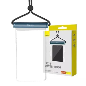 Baseus AquaGlide Cylindrical Slide Waterproof Pouch - Ocean Blue