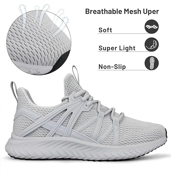 Beisinuo Womens Slip On Athletic Shoes