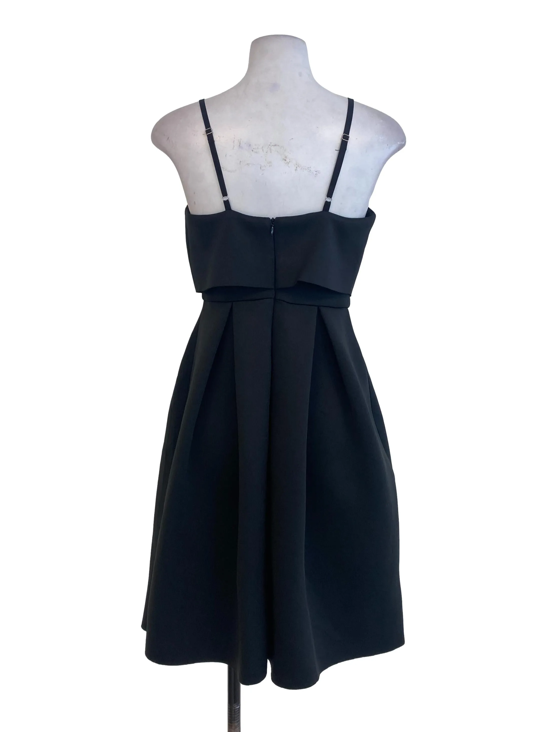 Black Blouson Dress