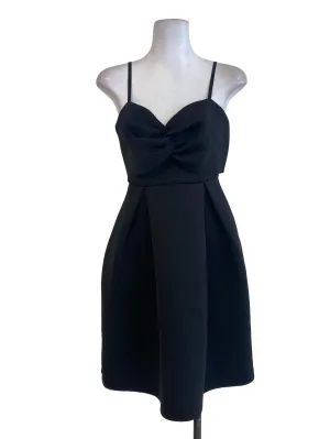 Black Blouson Dress