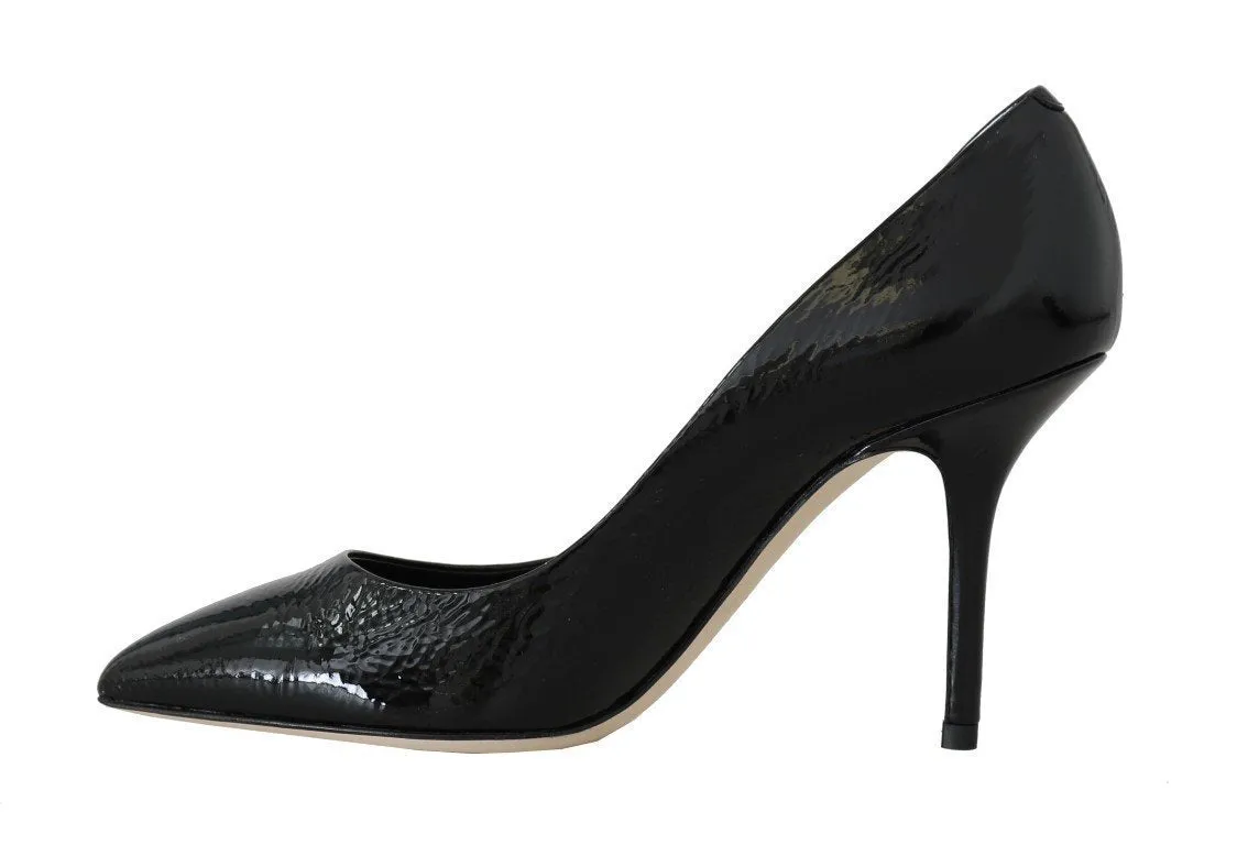 Black Patent Leather Classic Pumps