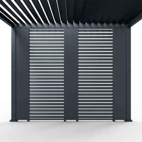 Blakesleys Aluminium Pergola 4x3m Free Standing - Grey - Assembly Available