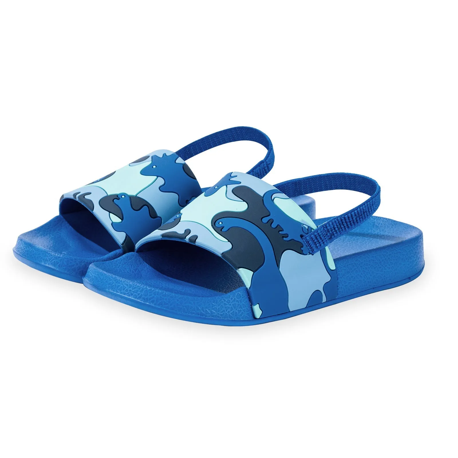 Blue Dinosaur Boys Water Shoes Beach Sandals