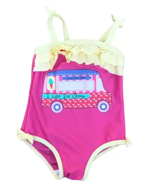 Boots Mini Club ice cream van swimsuit (size 6-9mths)