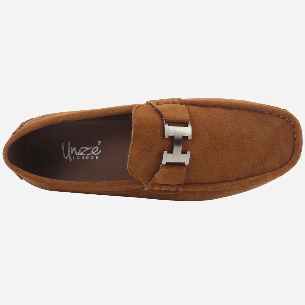 Boys "KASHI" Buckle Slip-ons Moccasins