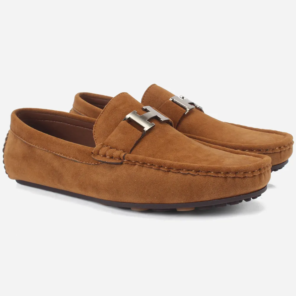 Boys "KASHI" Buckle Slip-ons Moccasins