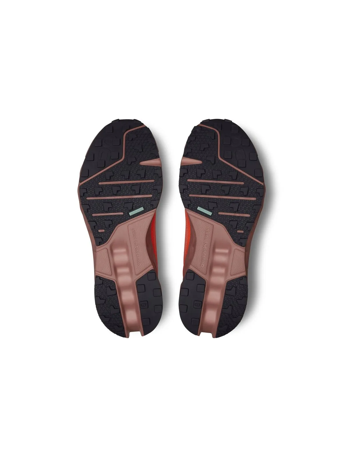Buty damskie trailowe ON RUNNING W Cloudsurfer Trail pomarańczowe
