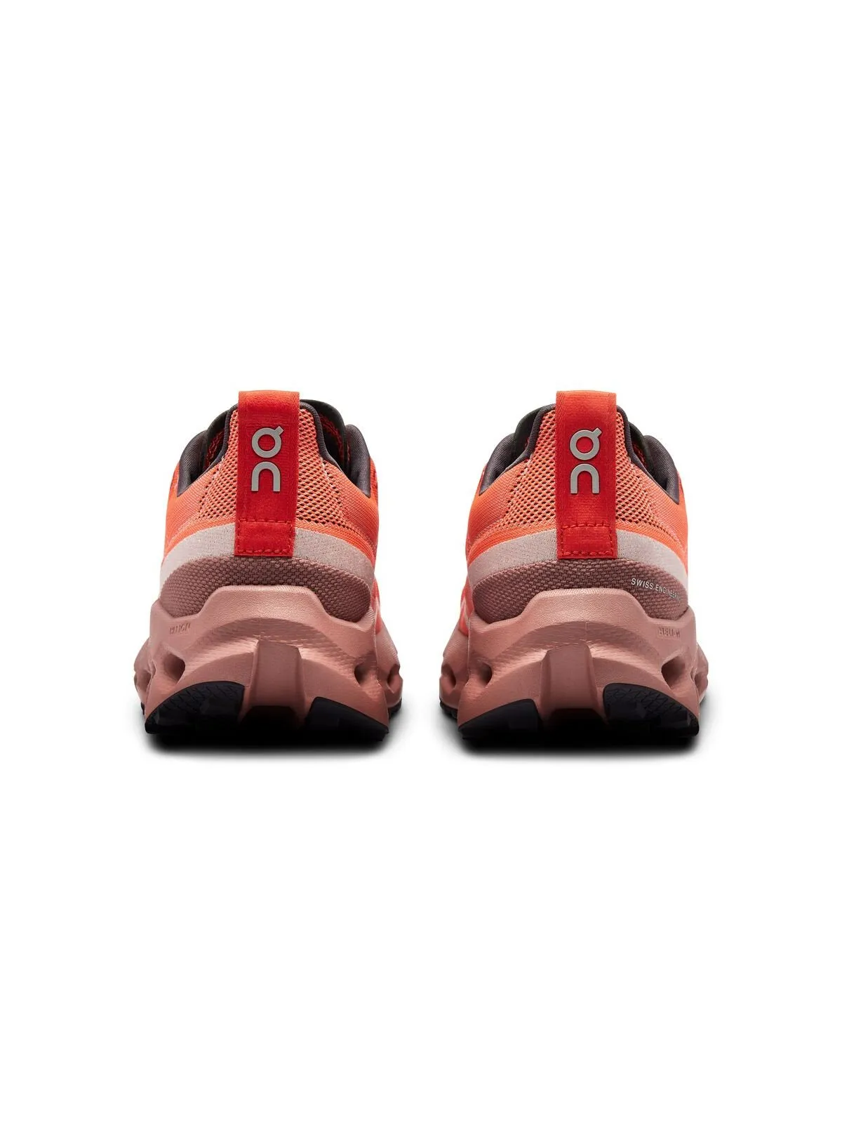 Buty damskie trailowe ON RUNNING W Cloudsurfer Trail pomarańczowe