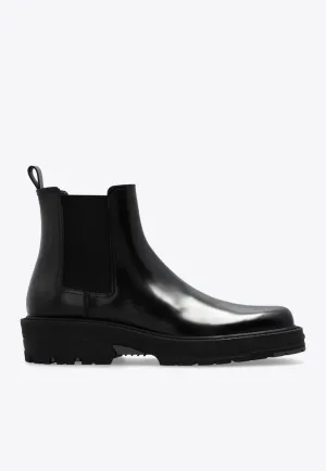 Calf Leather Chelsea Boots