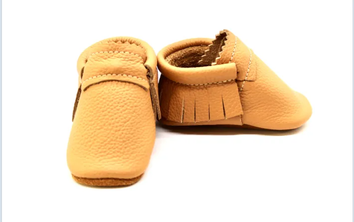 Caramel Baby Moccasins