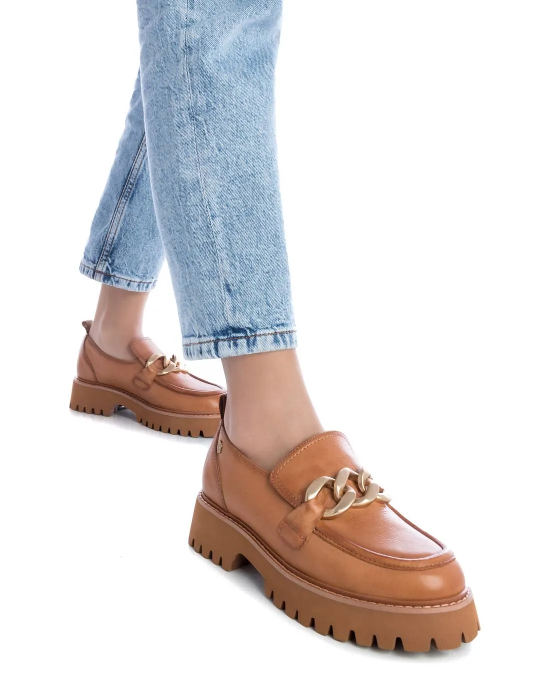 Carmela CollectionWomen's Leather Moccasins By XTI 161061