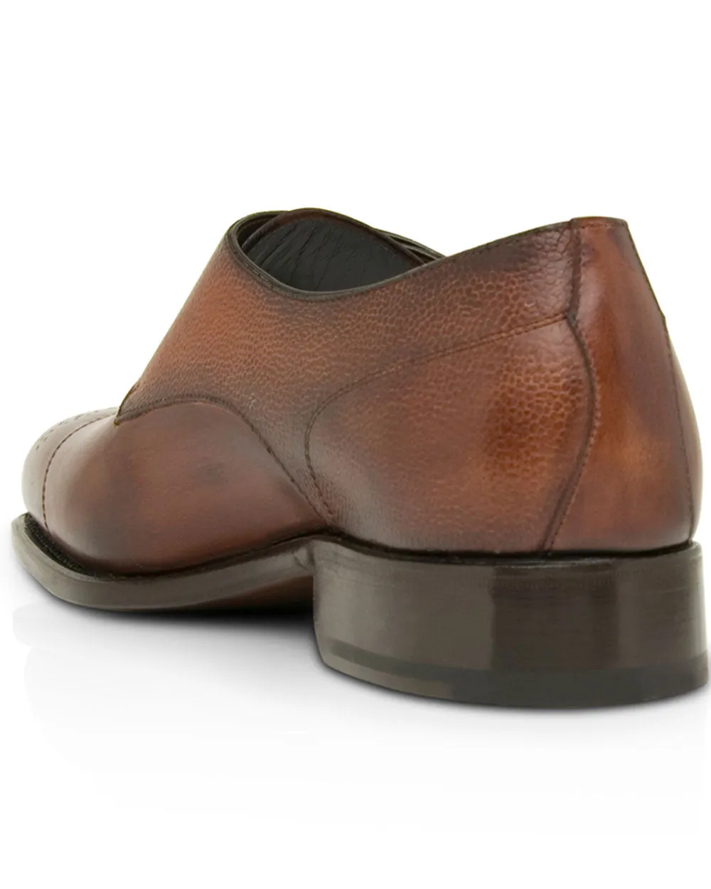 Caserta Double Monk Strap in Brown