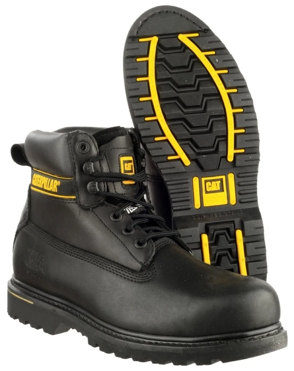Caterpillar Holton SRC Goodyear Welted Safety Boots
