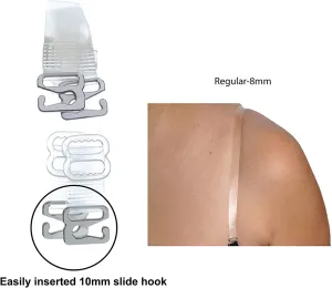 Clear bra strap