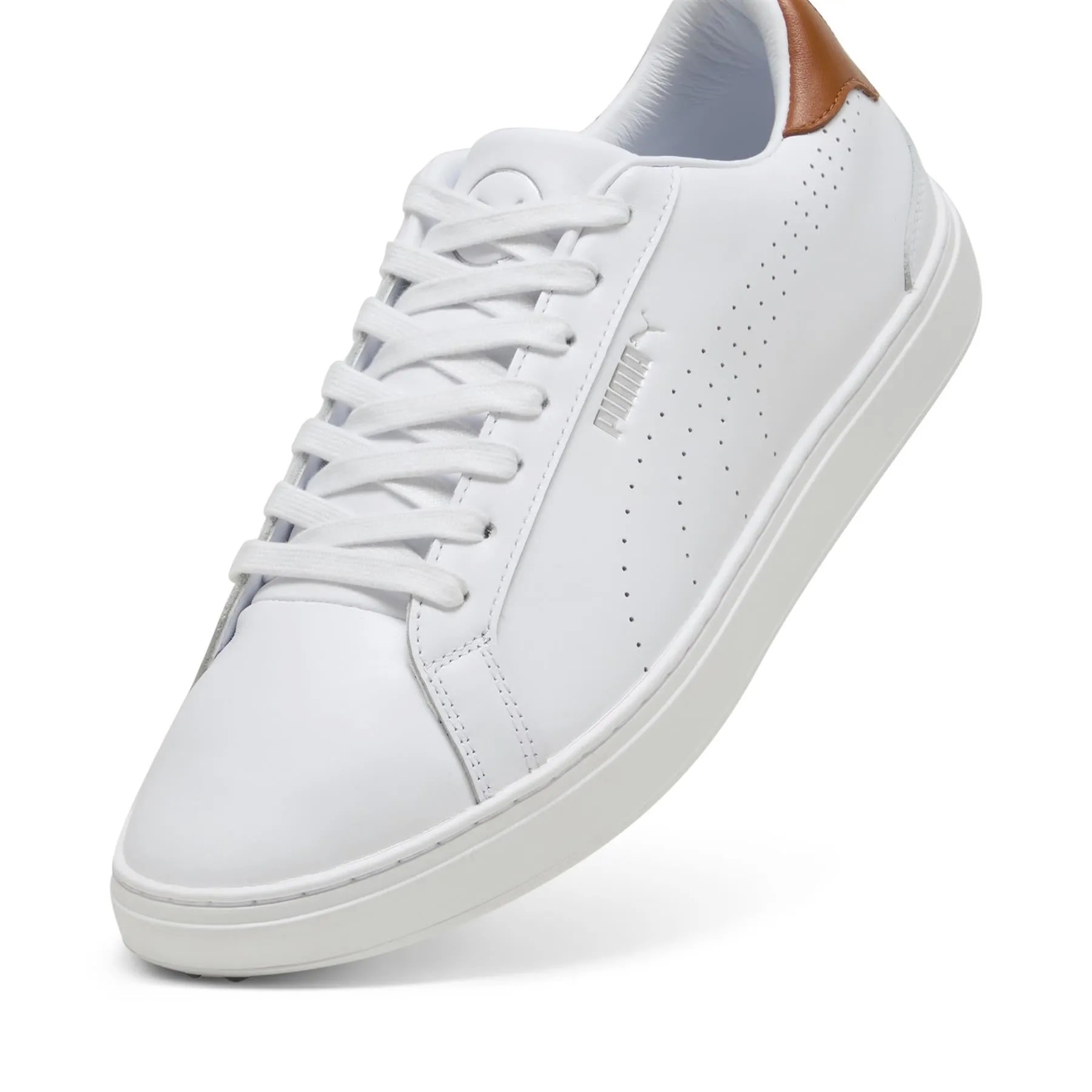 Clyde Golf Shoes Puma White/Ash Grey
