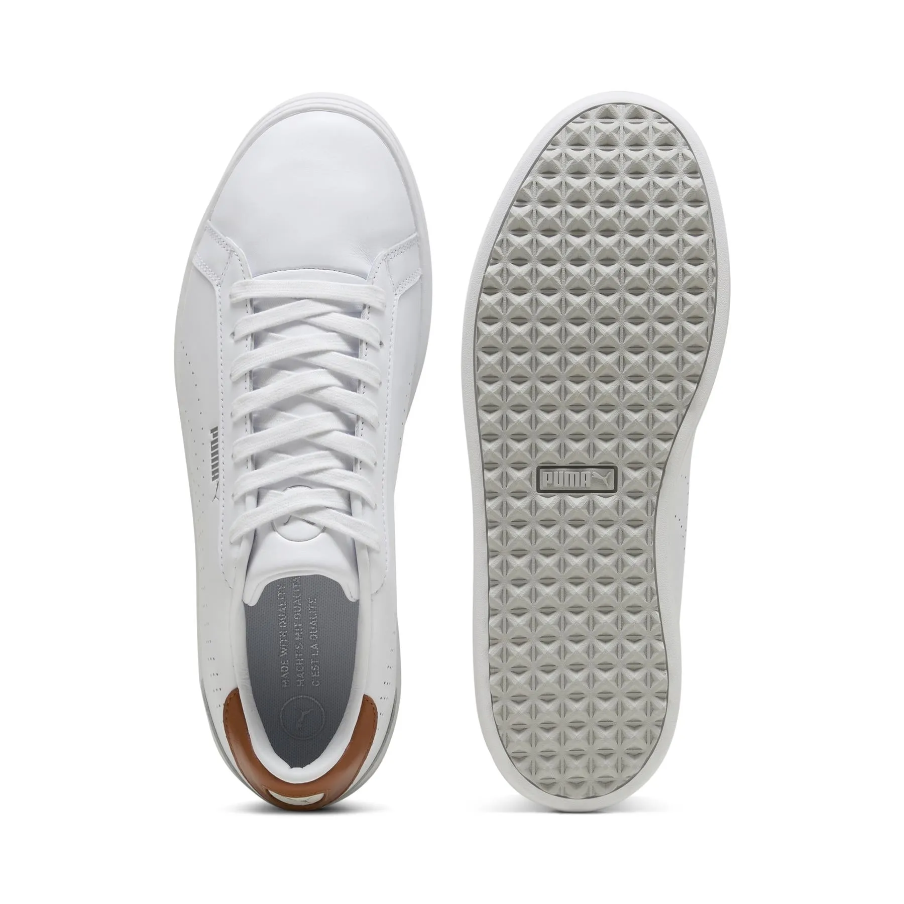 Clyde Golf Shoes Puma White/Ash Grey