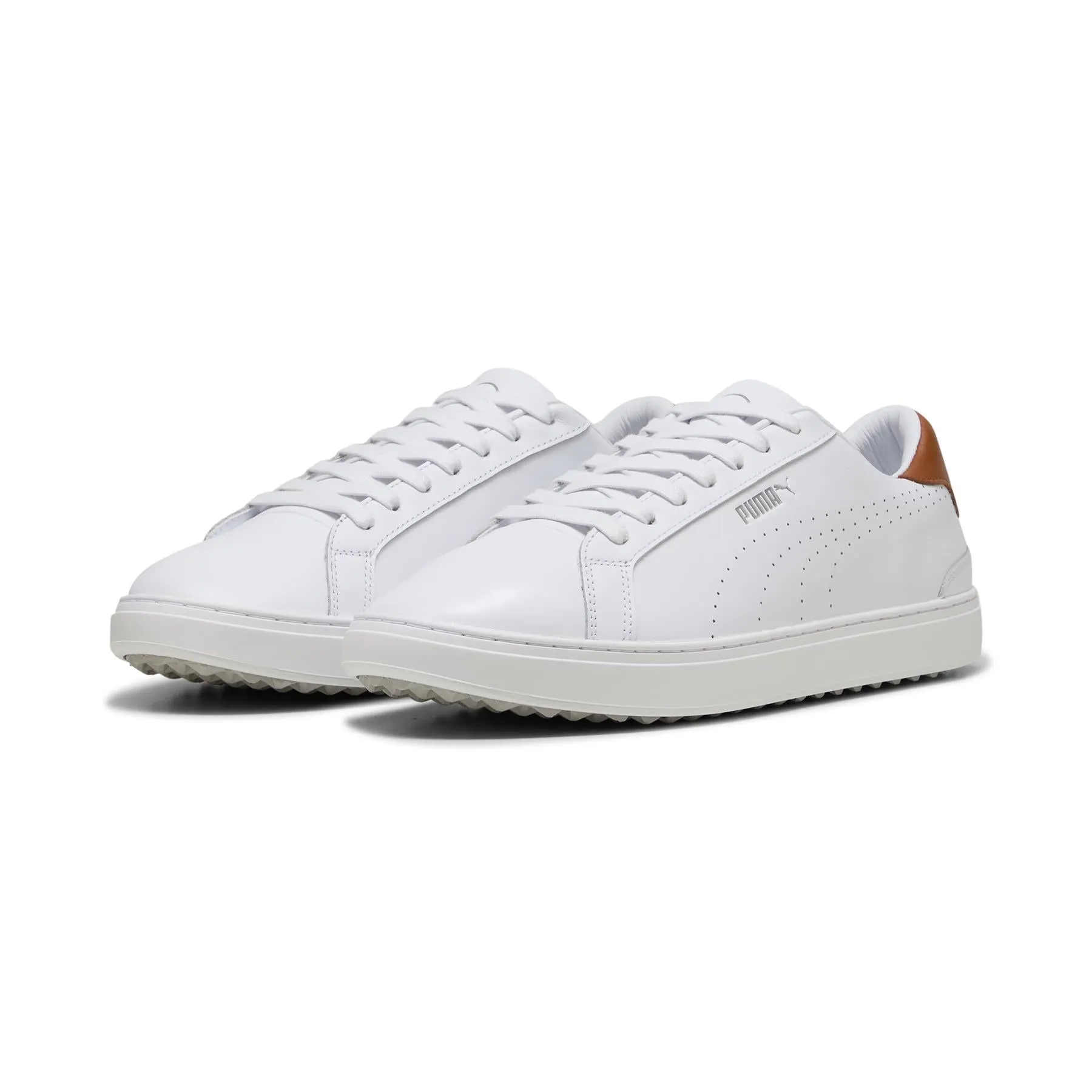 Clyde Golf Shoes Puma White/Ash Grey