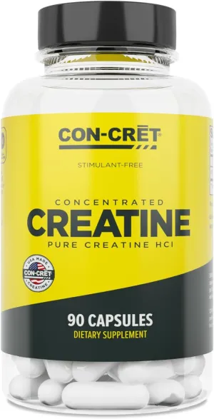 Con-Cret - Creatina Concentrada - 72 Capsulas