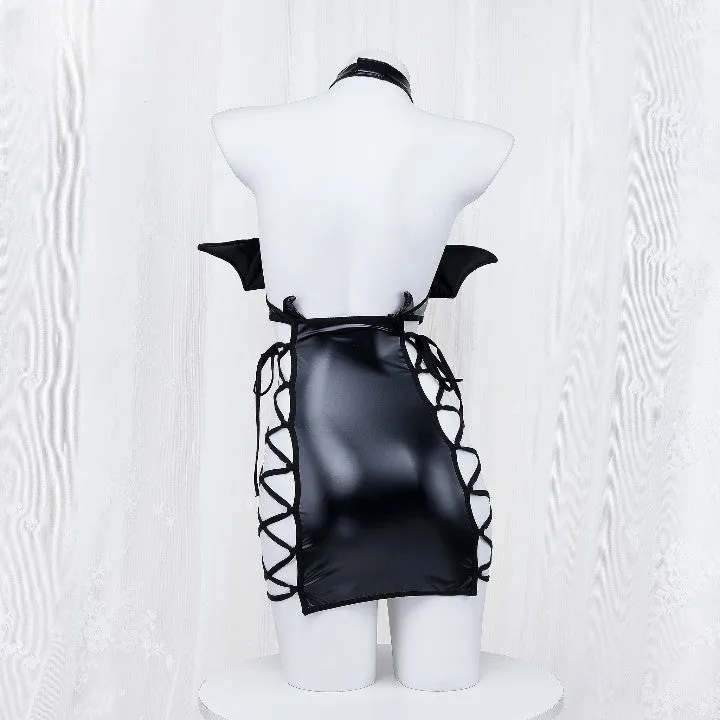 Cosplay Devil Strap Dress AN0004