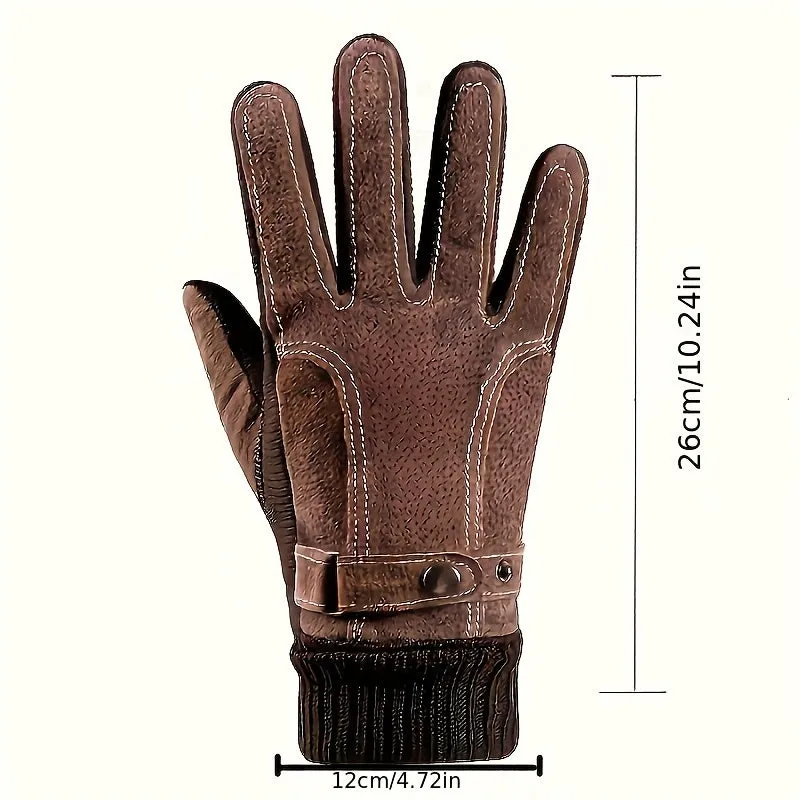 [Customer Favorite] Touchscreen-Compatible Knit Gloves - Warm, Windproof for Winter Sports: Running, Cycling, Hiking, Driving & Skiing