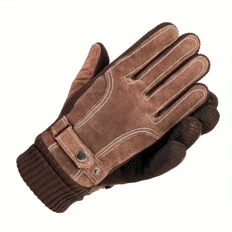 [Customer Favorite] Touchscreen-Compatible Knit Gloves - Warm, Windproof for Winter Sports: Running, Cycling, Hiking, Driving & Skiing