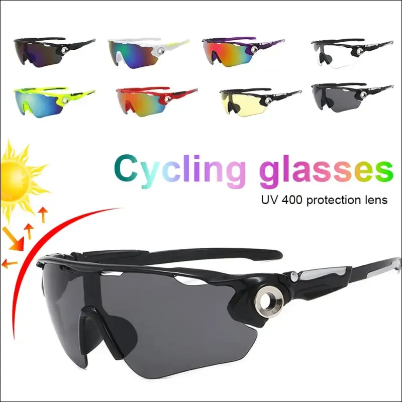 Cycling eyewear 8 clolors outdoor sports sunglasses men women cycling glasses mtb glasses road