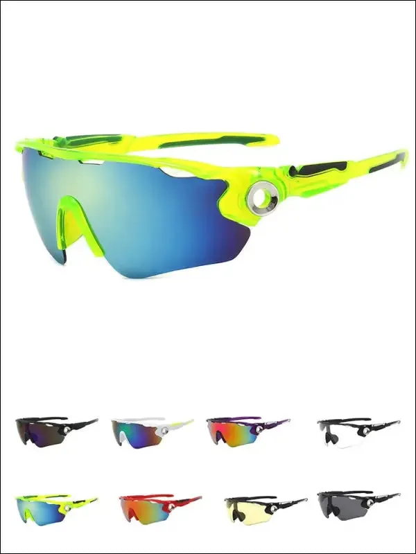 Cycling eyewear 8 clolors outdoor sports sunglasses men women cycling glasses mtb glasses road