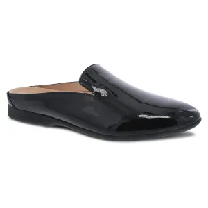DANSKO LEXIE BLACK PATENT MULE