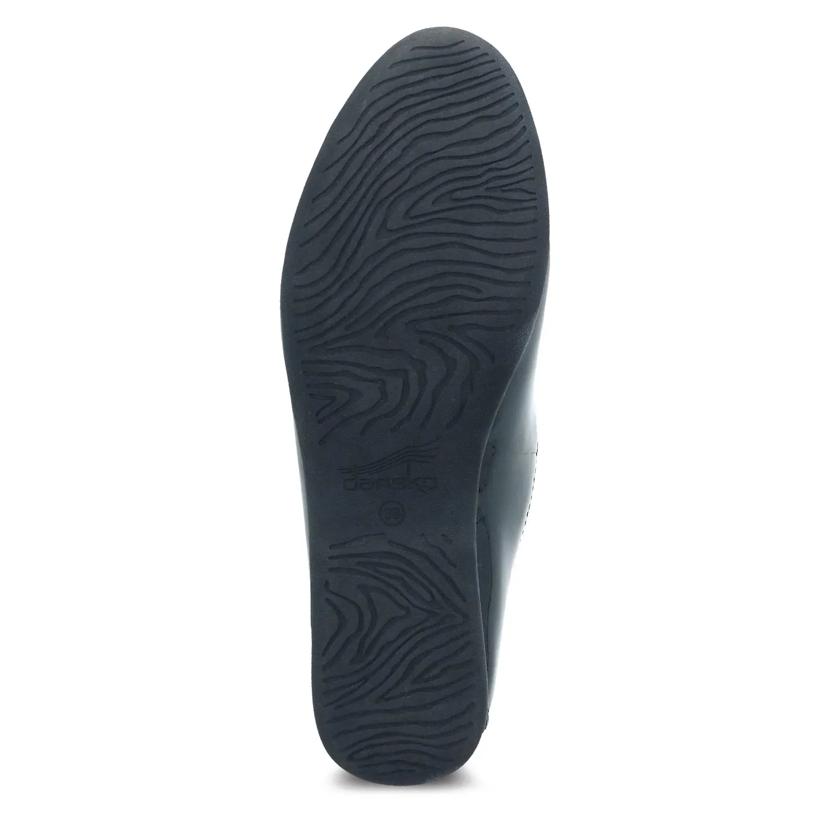 DANSKO LEXIE BLACK PATENT MULE
