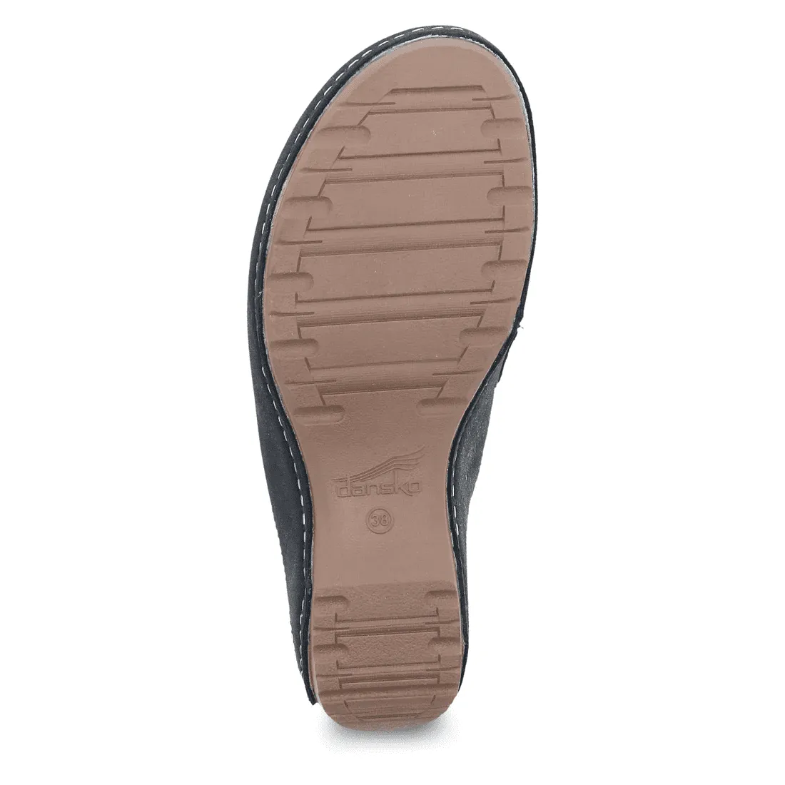 Dansko Women's Talulah Black Milled Nubuck Leather 1712101600