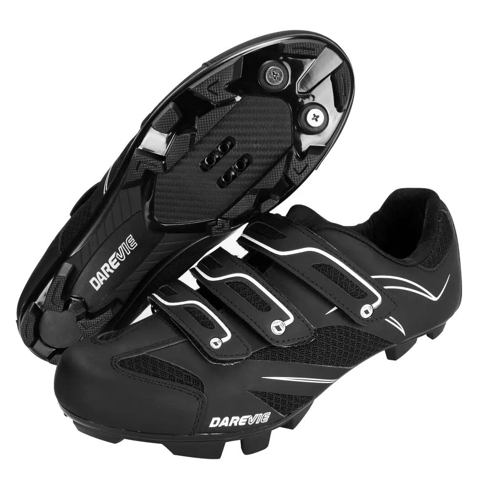 Darevie DVS004 Cycling Bicycle Bike MTB Shoes 2021 with Velcro / Blue / Black (Size 39 - 44)