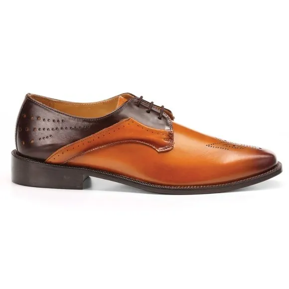 David Leather Derby Style Dress Shoes