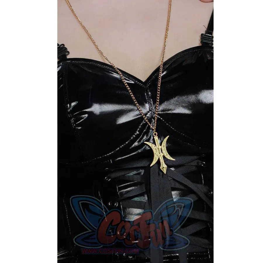 Death Note Amane Misa Cosplay Costume Patent Leather Version C01127