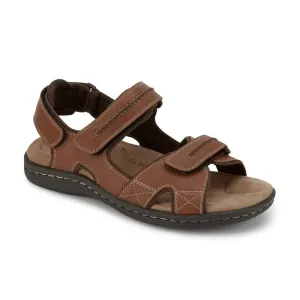 Dockers Mens Newpage Outdoor Sport Sandal Shoe,Rust,7